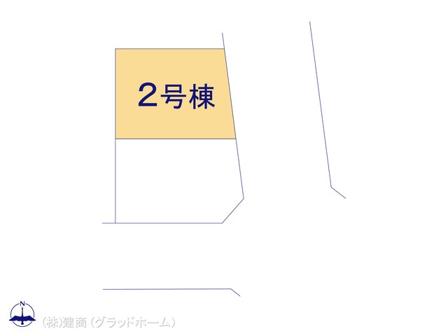全体区画図
図面と異なる場合は現況を優先